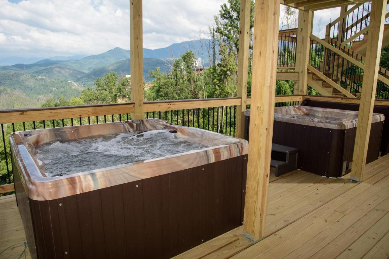 Mansion In The Sky Cabin Gatlinburg Eksteriør bilde