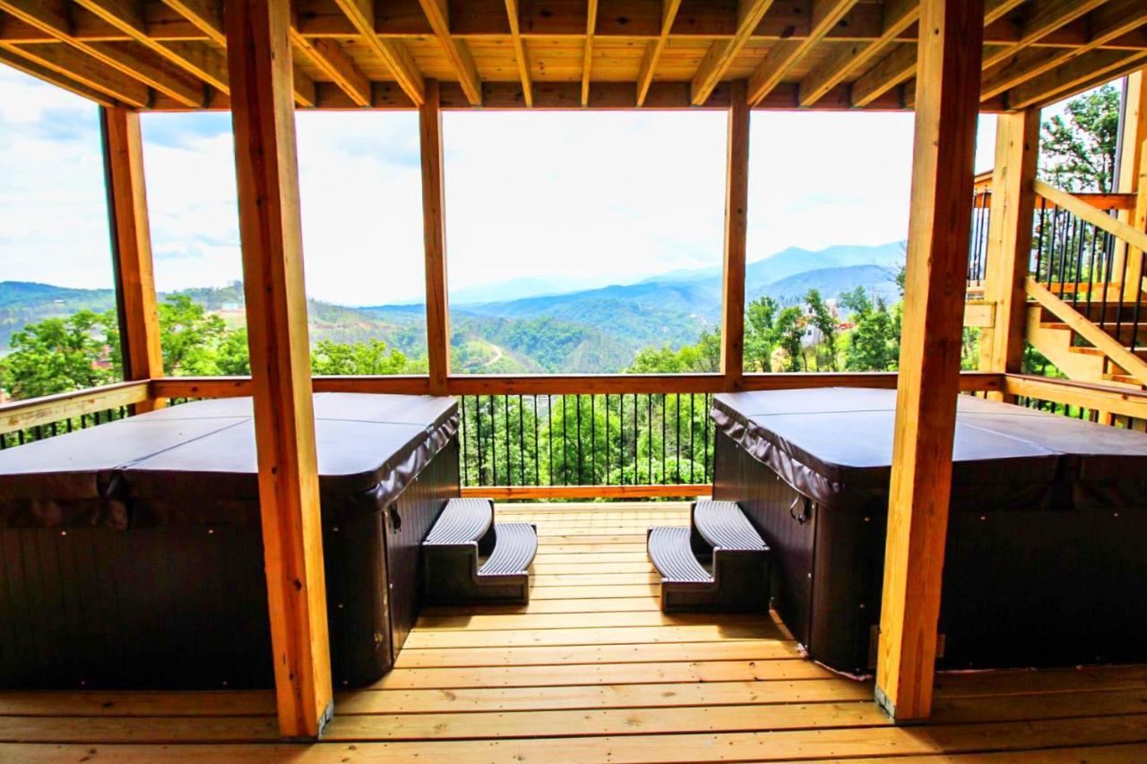 Mansion In The Sky Cabin Gatlinburg Eksteriør bilde