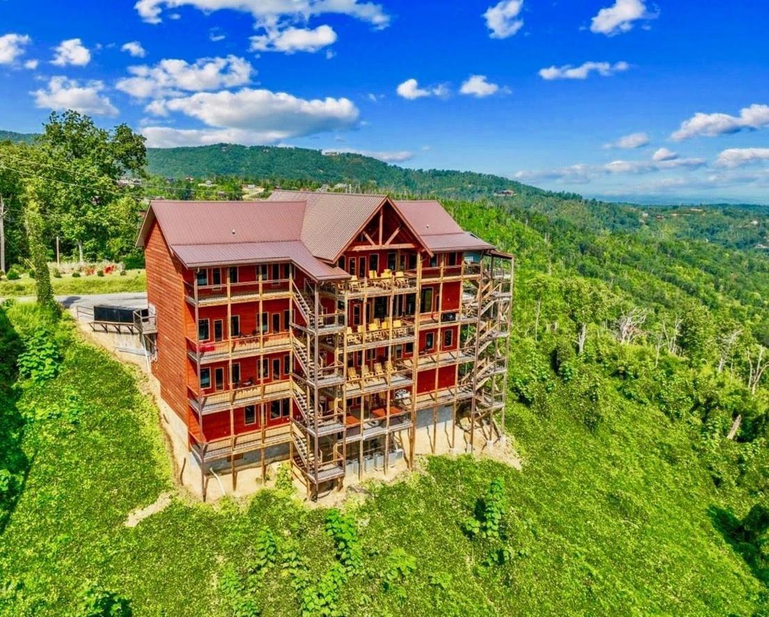 Mansion In The Sky Cabin Gatlinburg Eksteriør bilde
