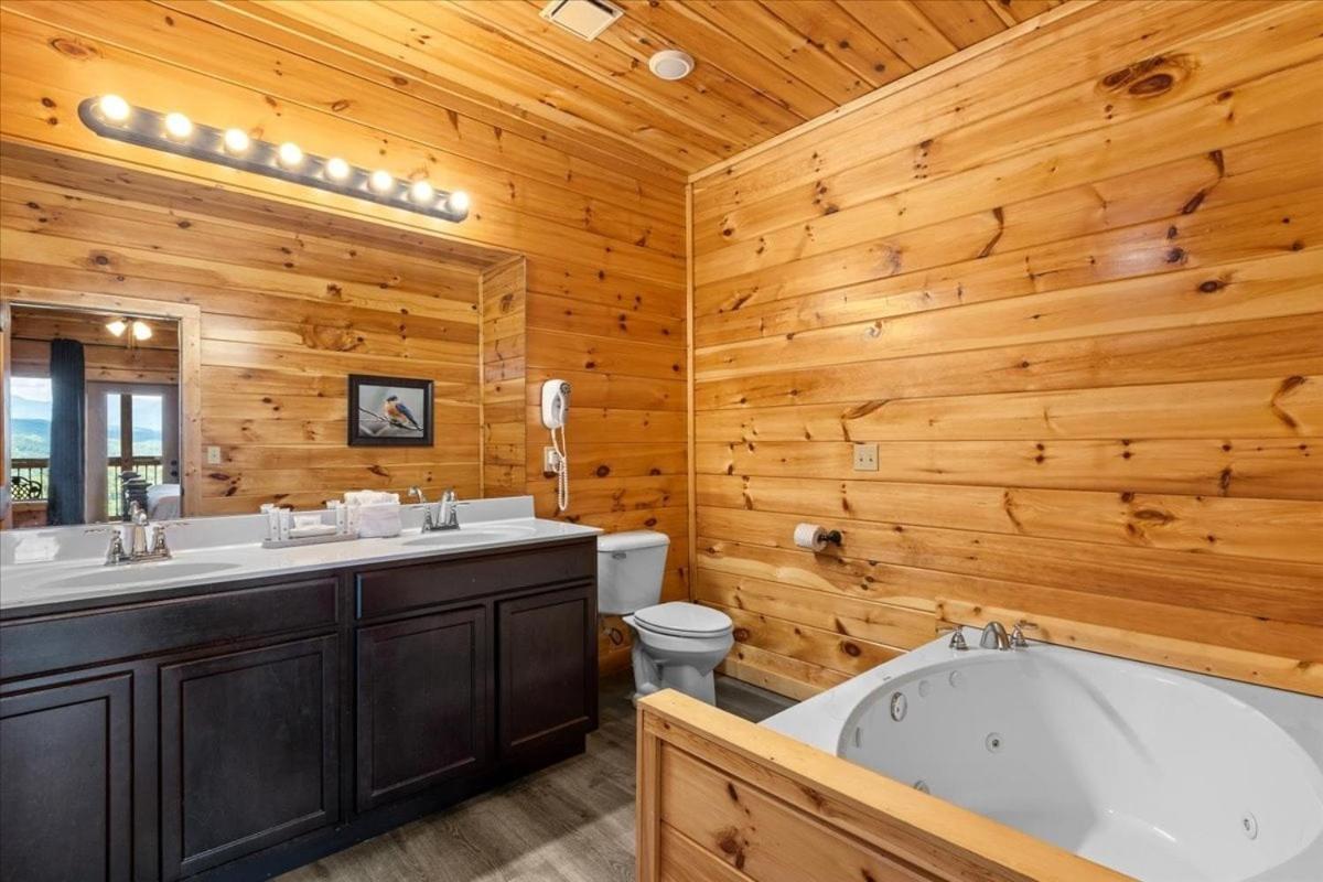 Mansion In The Sky Cabin Gatlinburg Eksteriør bilde