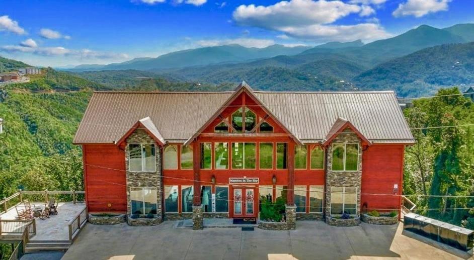 Mansion In The Sky Cabin Gatlinburg Eksteriør bilde