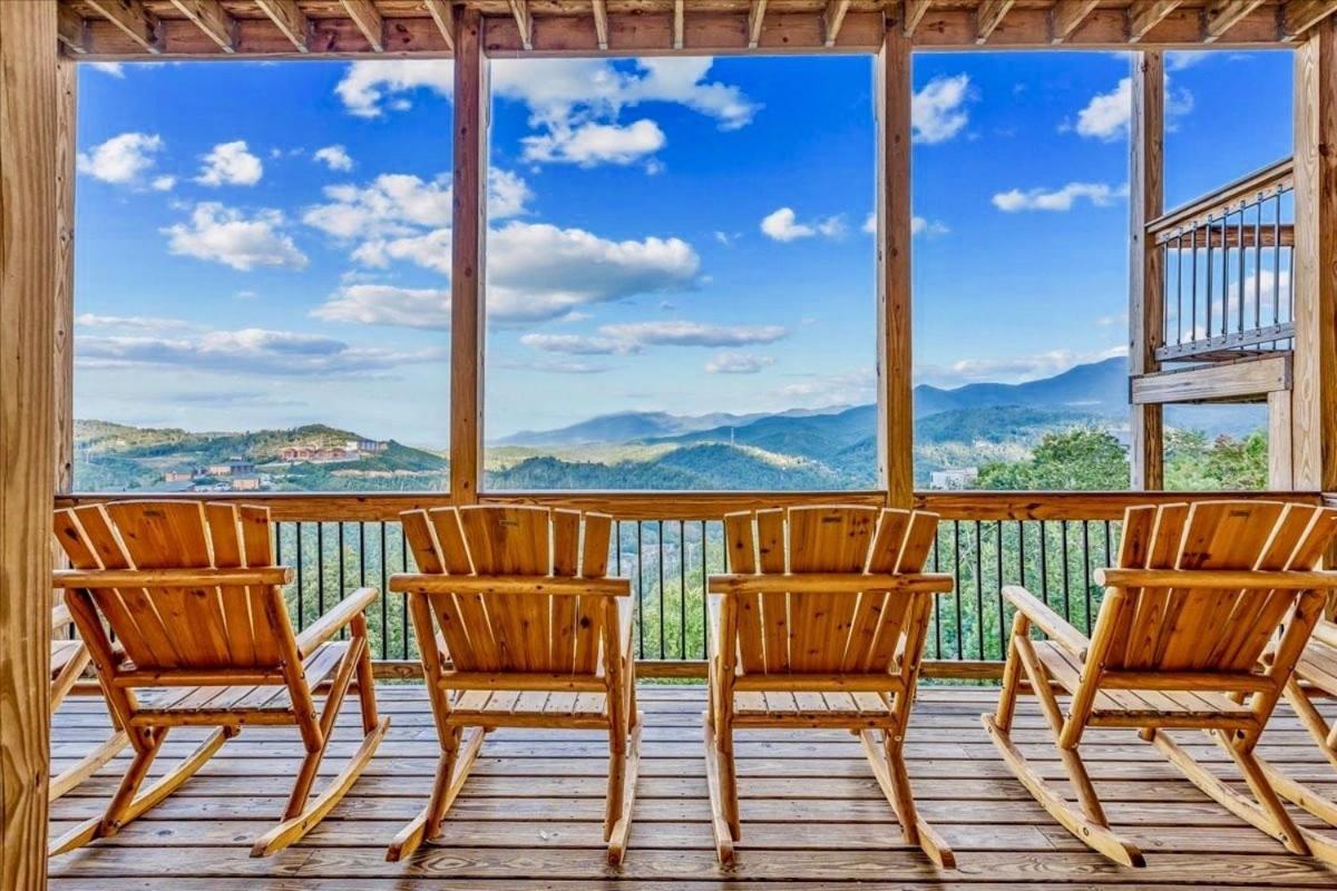 Mansion In The Sky Cabin Gatlinburg Eksteriør bilde