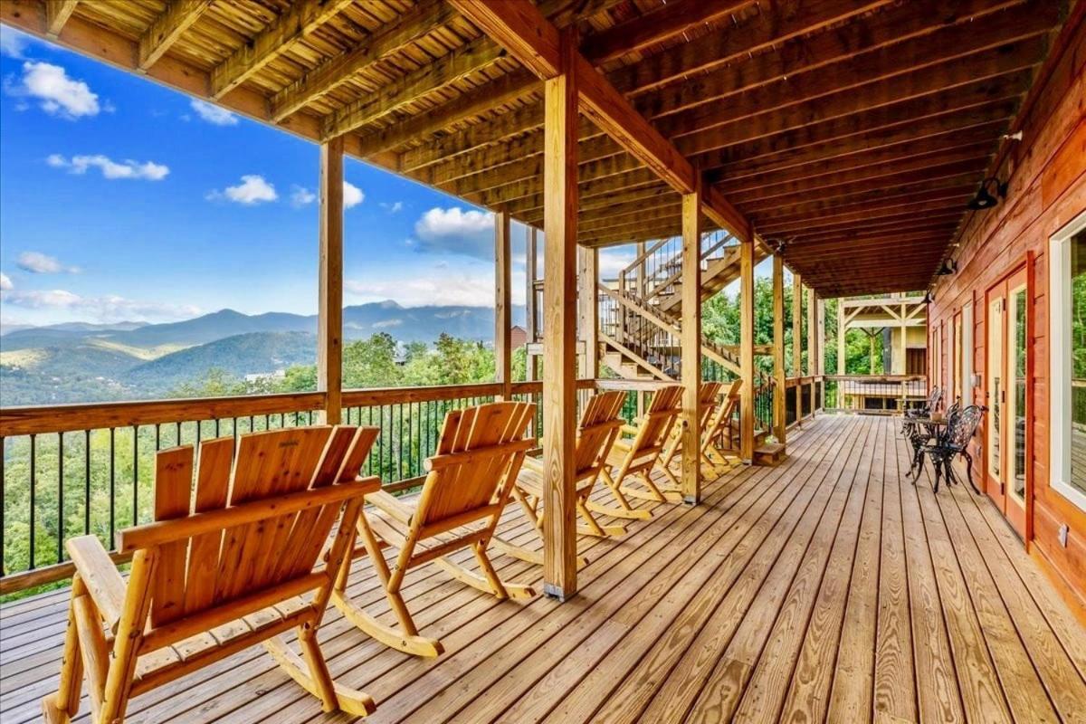 Mansion In The Sky Cabin Gatlinburg Eksteriør bilde