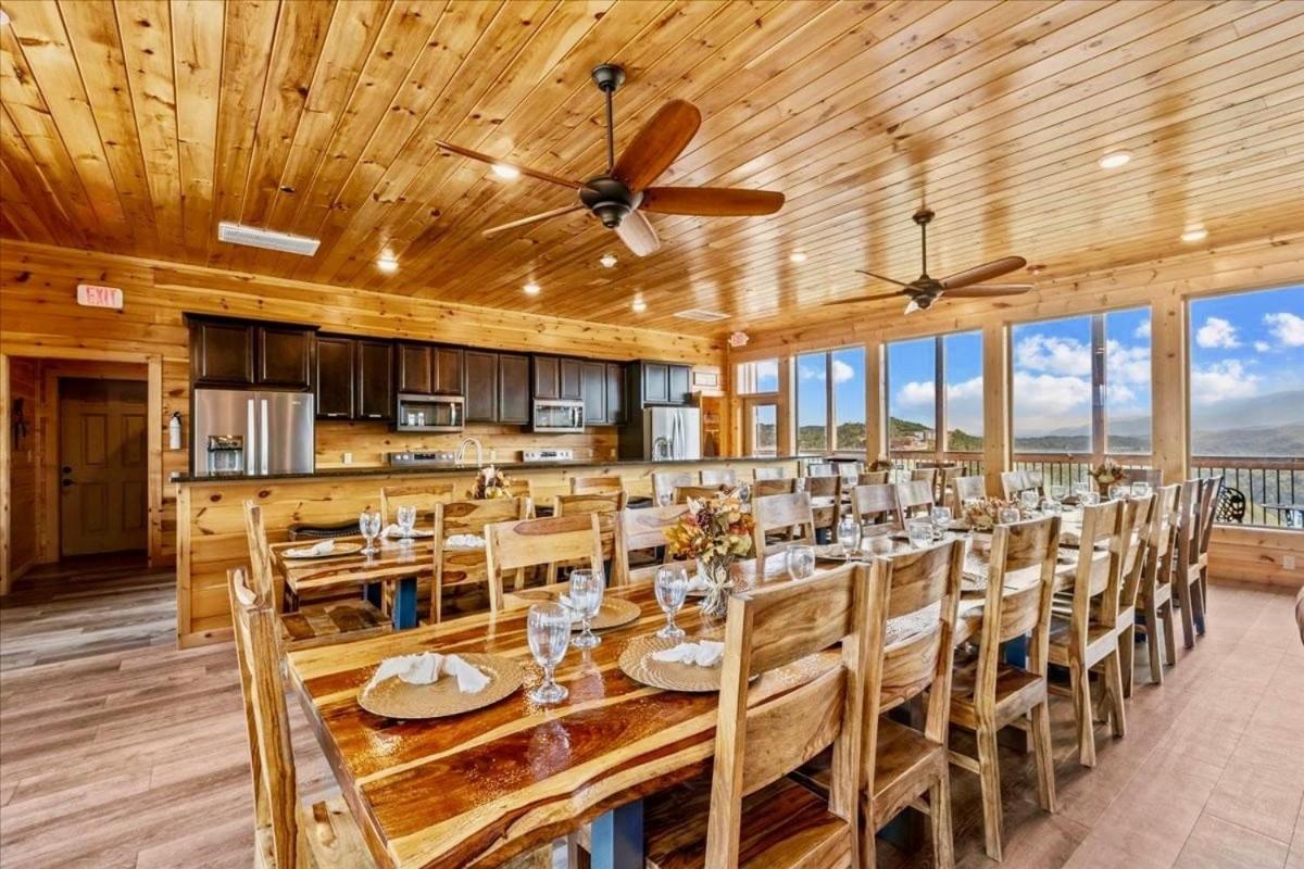 Mansion In The Sky Cabin Gatlinburg Eksteriør bilde